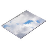 Cloudy sky notitieboek (Linkerzijde)