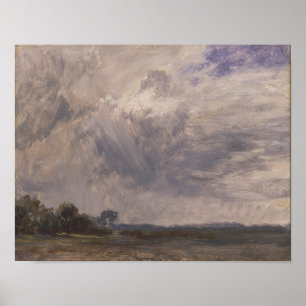 Cloudy Sky-onderzoek van John Constable Poster