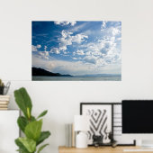 Cloudy Sky op Tahoe Poster (Thuiskantoor)