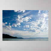 Cloudy Sky op Tahoe Poster (Voorkant)