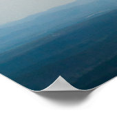 Cloudy Sky Over the Ouachita Mountains, Oklahoma Poster (Hoek)