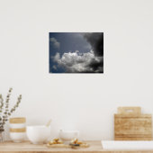 Cloudy Sky Poster (Keuken)