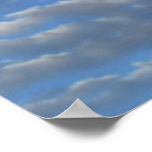 Cloudy sky poster (Hoek)