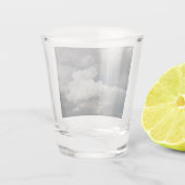 Cloudy Sky Shot Glas (Achterkant)