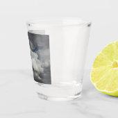 Cloudy Sky Shot Glas (Rechts)