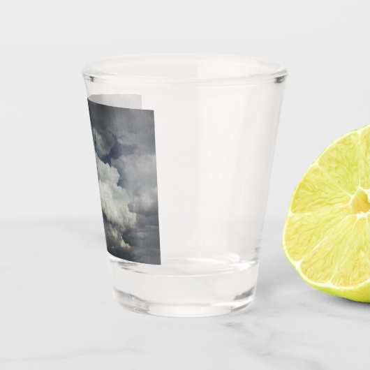 Cloudy Sky Shot Glas (Rechts)