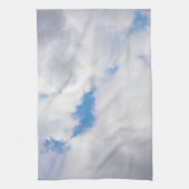 Cloudy sky theedoek (Verticaal)