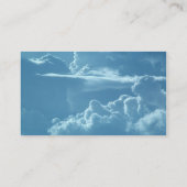 Cloudy Sky Visitekaartjes (Achterkant)