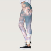 "Cloudy Sky" Vrouwen Leggings (Links)