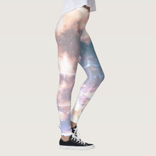 "Cloudy Sky" Vrouwen Leggings (Rechts)