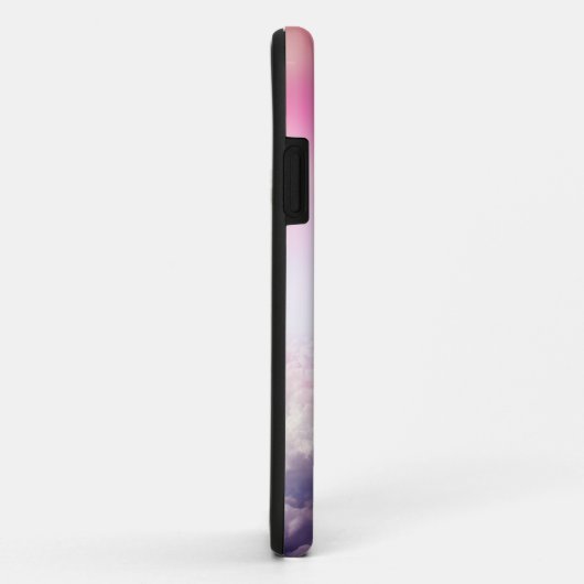 Cloudy Smirk Crown Emoji iPhone Case (Achterkant/rechts)