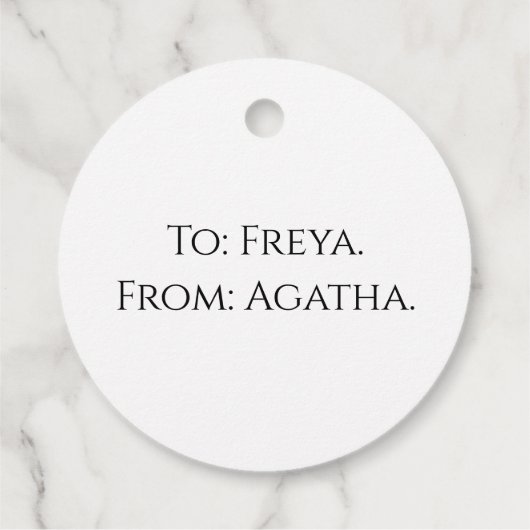 Cloudy Sun Bedankjes Labels (Achterkant)