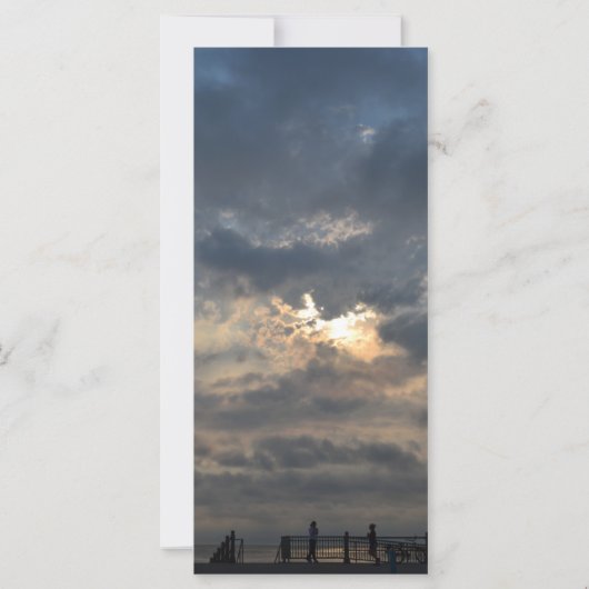 Cloudy Sunrise van Shirley Taylor (Achterkant)