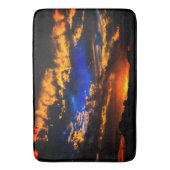 Cloudy Sunset Bath Mat (Voorkant Verticaal)