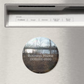 Cloudy Sunset Magneet (Insitu (Vaatwasser))