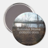 Cloudy Sunset Magneet (Voorkant / Achterkant)