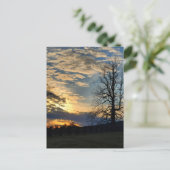 Cloudy Sunset on the Blue Ridge Parkway Briefkaart (Staand voorkant)