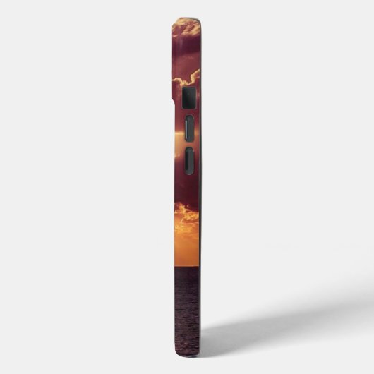 Cloudy Sunset Over Zee Case-Mate iPhone Case (Achterkant / Links)