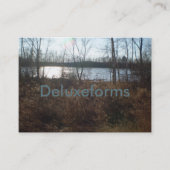 Cloudy Sunset Visitekaartje (Voorkant)