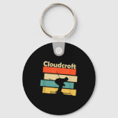 Clouroft New Mexico Retro Ski  Sleutelhanger (Voorkant)