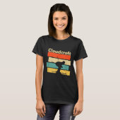 Clouroft New Mexico Retro Ski  T-shirt (Voorkant volledig)