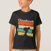 Clouroft New Mexico Retro Ski  T-shirt (Voorkant)