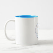 Cloutier Construction Aangepaste Logo-Mok Tweekleurige Koffiemok (Links)