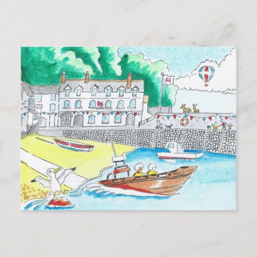 Clovelly, Devon Briefkaart (Voorkant)
