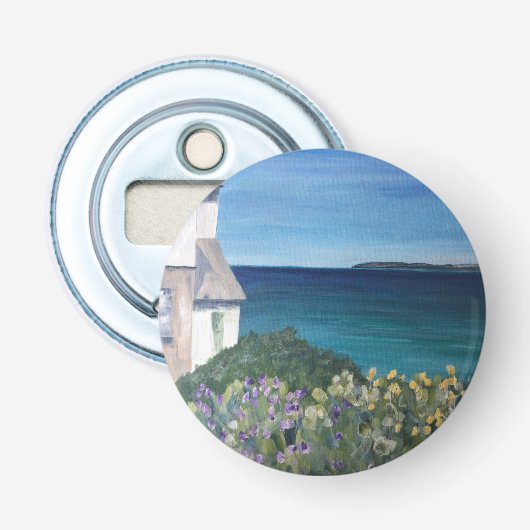 Clovelly Devon Button Flesopener (Voorkant)