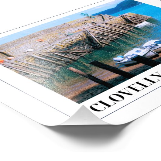 Clovelly, Devon Foto Afdruk (Hoek)