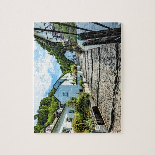 Clovelly, Devon Legpuzzel (Verticaal)