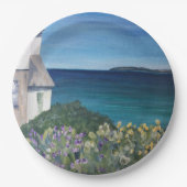 Clovelly Devon Papieren Bordje (Voorkant)