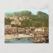 Clovelly Harbour, Torridge, Devon, c.1895 Briefkaart (Voorkant)