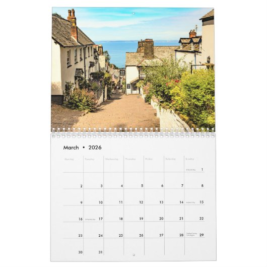 Clovelly Kalender - 2024 (Mar 2026)