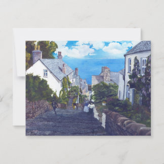 Clovelly Print Briefkaart