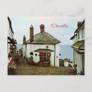 Clovelly Village Souvenir Briefkaart