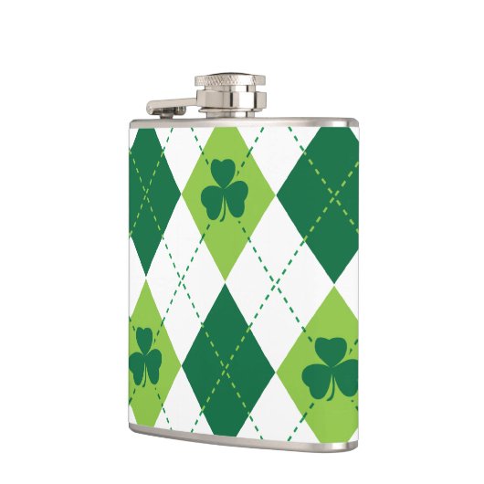 Clover Argyle Flask Heupfles (Links)