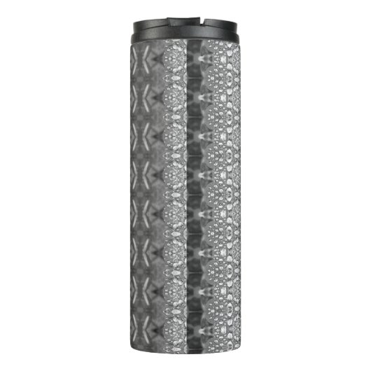 Clover B&W Ikat 14 Thermosbeker (Achterkant)