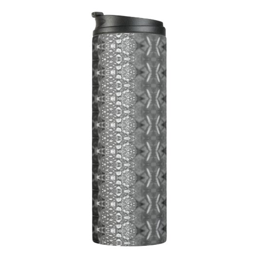 Clover B&W Ikat 14 Thermosbeker (Geroteerd rechts)