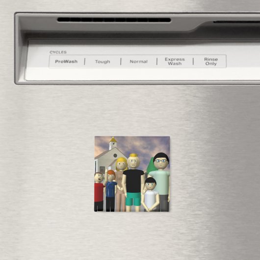 Clover Beach magneet (Insitu (Vaatwasser))