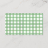 Clover Boekenstapel Breng Boeken Voor Baby Shower Informatiekaartje (Achterkant)