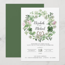 Clover Botanische Groene Krans | Hoefijzers Kaart