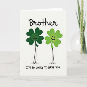 Clover Brother Lucky You Kaart
