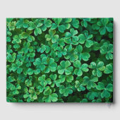 Clover bruiloft en receptie gastenboek (Achterkant)