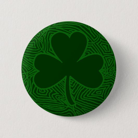 Clover-Button met plakband Ronde Button 5,7 Cm (Voorkant)