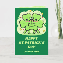Clover Cuddles St. Patrick’s Day Card Kaart