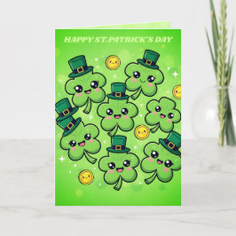 Clover Cutie St. Patrick's Dag Kaart
