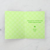 Clover Cutie St. Patrick's Dag Kaart (Binnen)