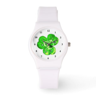 Clover Dew Drops Watch - Fresh Morning Horloge