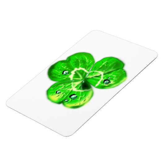 Clover Dew Druppels Magnet Magneet (Linkerzijde)